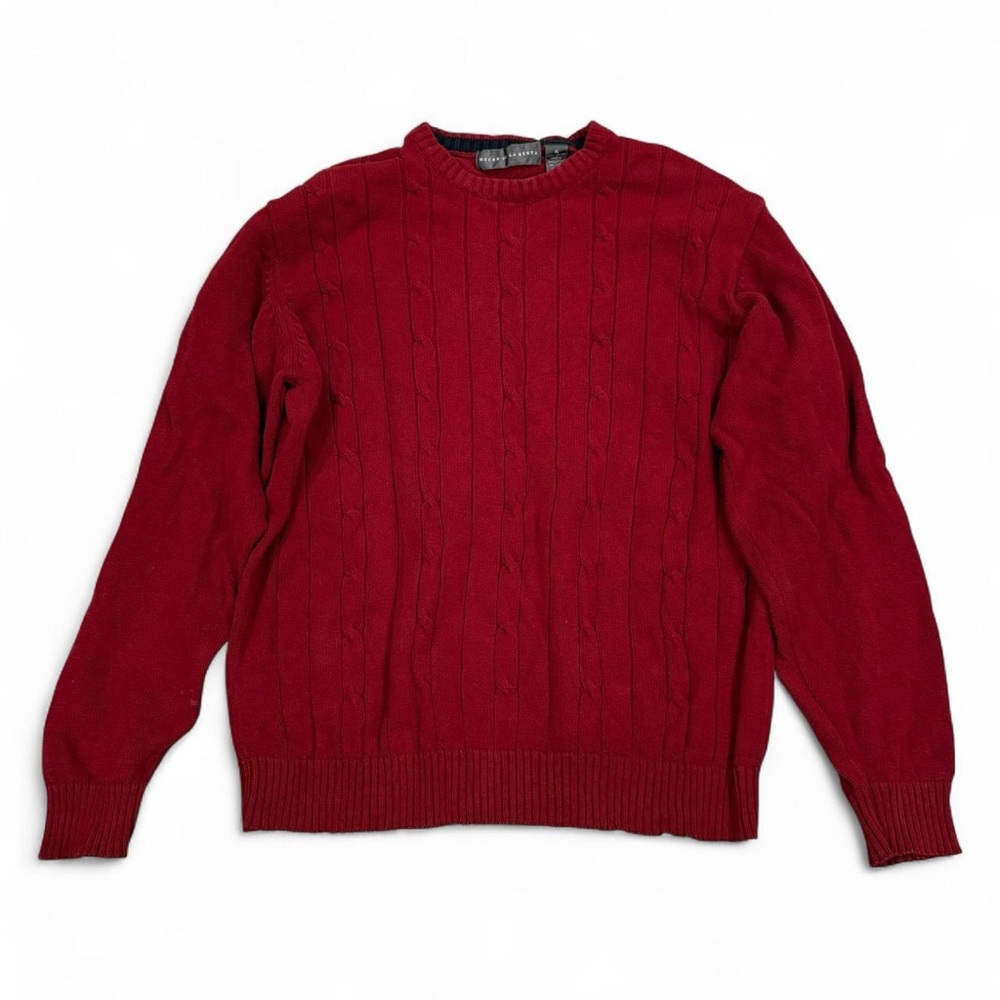 Vintage Oscar De La Renta Cable Knit Sweater